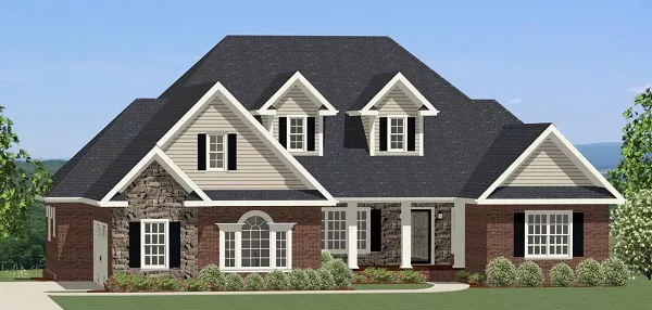 image of large country house plan 9288